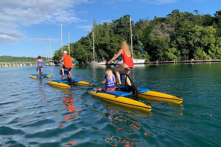 Hydrobike, Reef Snorkel & Private Island Beach Break on Roatán's French Cay photo 4