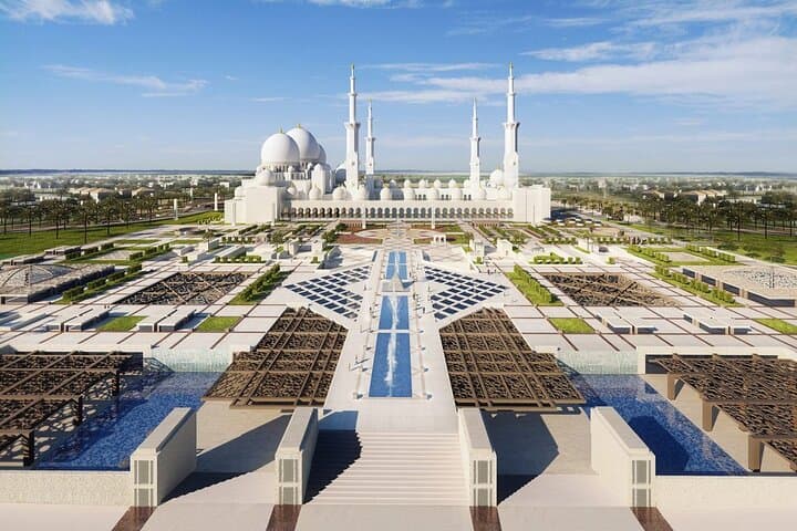 Sheikh Zayed Grand Mosque Day Tour from Dubai with Private Transfers