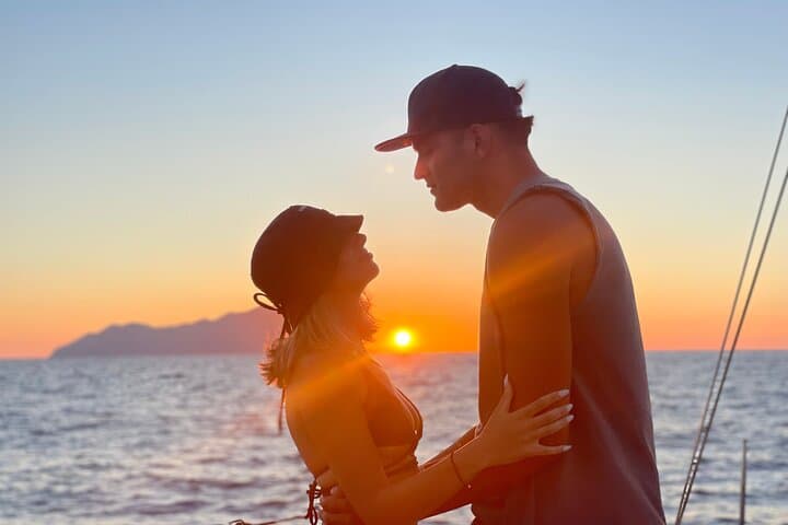 Half-Day Catamaran Cruise to Kleftiko and Sunset in Milos photo 3