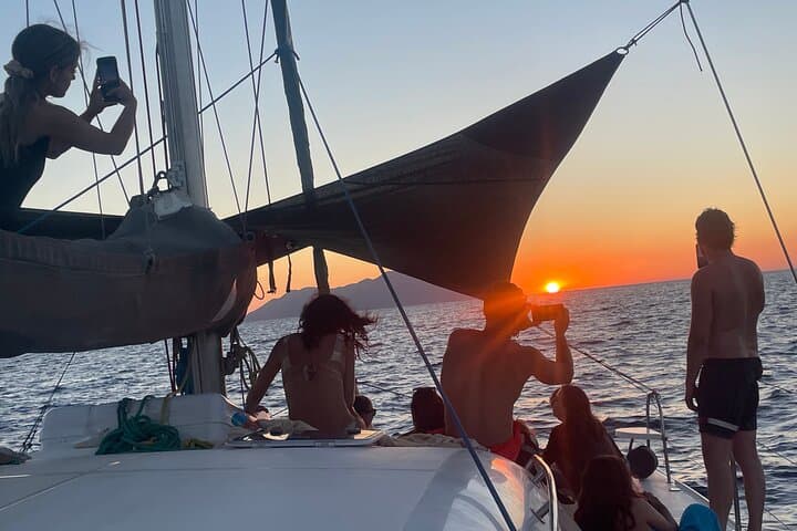 Half-Day Catamaran Cruise to Kleftiko and Sunset in Milos photo 4