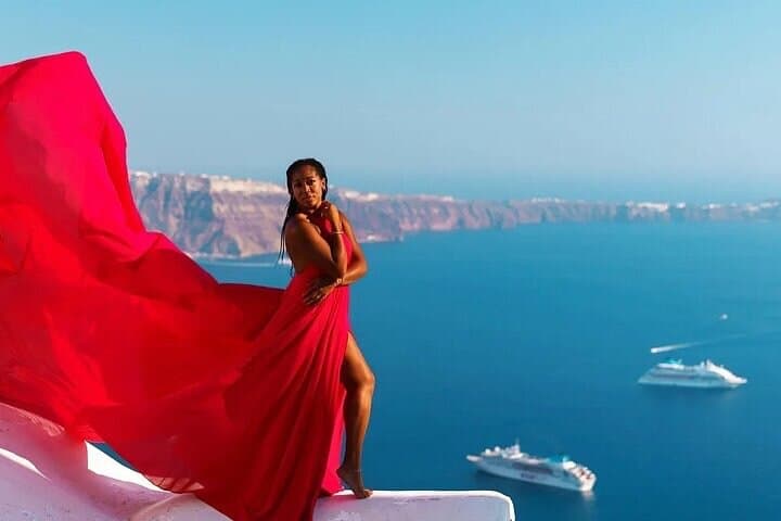 Flying Dress Photoshoot at Kealia Beach, Kauai — Beach Portrait Session & Dress Rental photo 3