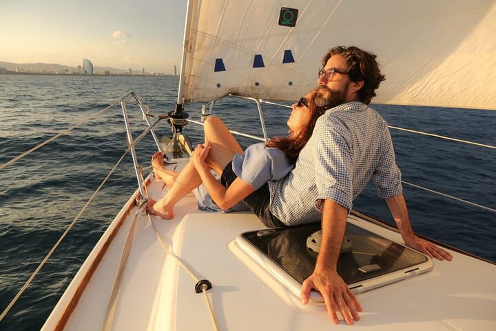 Barcelona Sunset Sailing: Tapas, Open Bar & Coastal Skyline Cruise