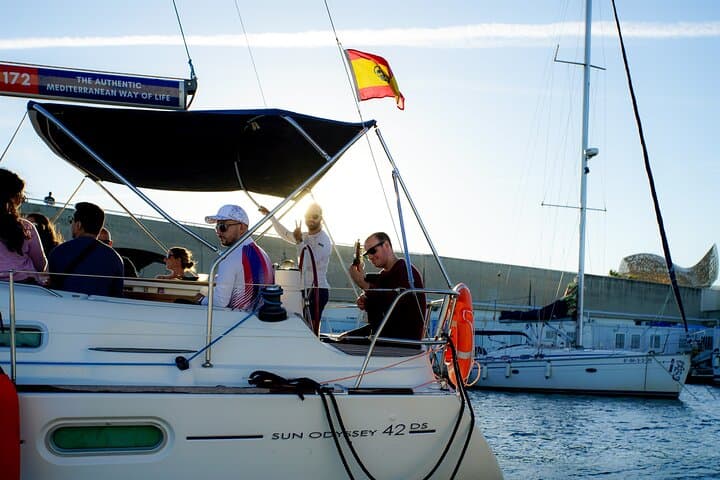 Barcelona Sunset Sailing with Live Spanish Guitar and Tapas photo 3