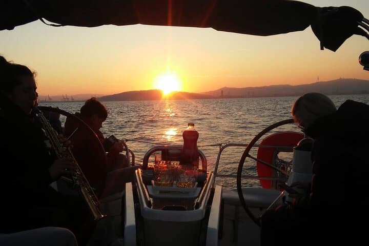 Sunset Sailing with Live Sax and Spanish Tapas in Barcelona photo 5