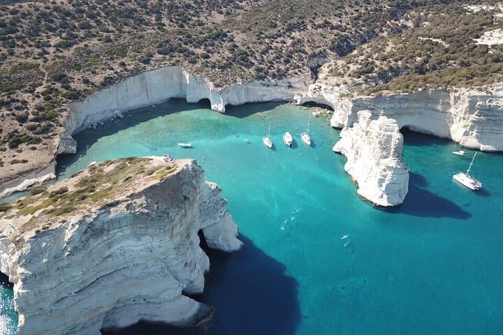 Half-Day Catamaran Cruise to Kleftiko and Sunset in Milos photo 6