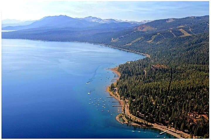 Helicopter Tour to Sand Harbor & Marlette Lake — Lake Tahoe Aerial Flight photo 6