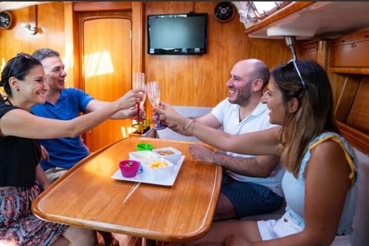 Catania Coastal Boat Tour with Snorkeling and Sicilian Aperitif photo 6