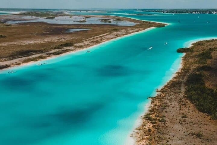 Lagoon of Seven Colors: Bacalar Boat Tour from Costa Maya