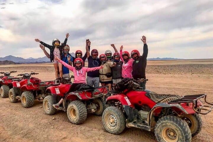 Hurghada Super Safari: ATV Ride, Camel Trek & Bedouin Dinner in the Scorpion Desert photo 3