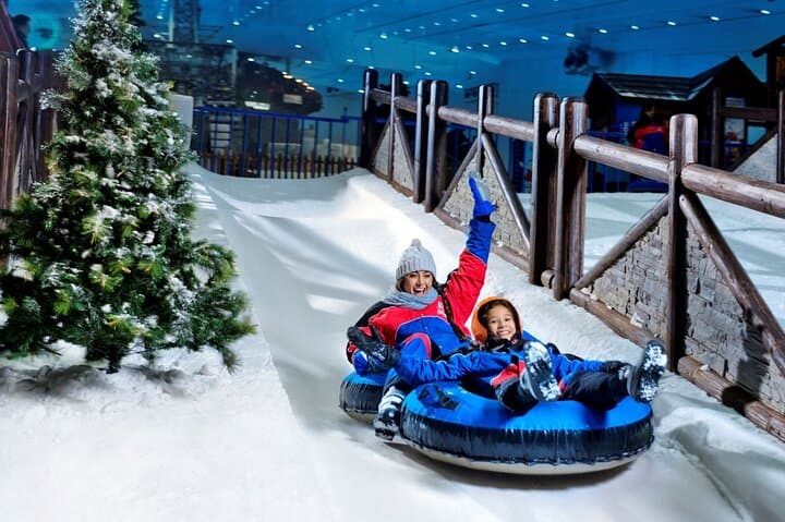 Dubai Frame & Ski Dubai Combo: Sky Views and Indoor Snow Adventure