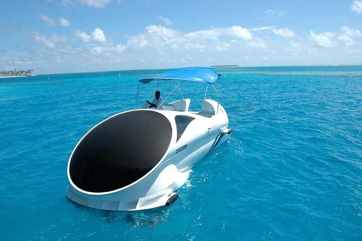 Hurghada Glass-Bottom Speed Boat: Fast Reef Views & Snorkel Stop at Magawish photo 2