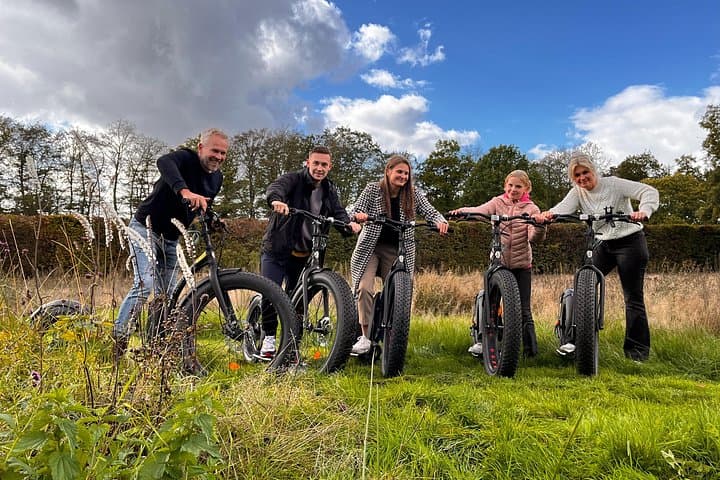 Veluwe Fat E-Kick Bike Tour: App-Guided Puzzle Ride Through Dutch Heath and Sand photo 1