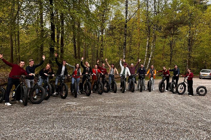 Veluwe Fat E-Kick Bike Tour: App-Guided Puzzle Ride Through Dutch Heath and Sand photo 2