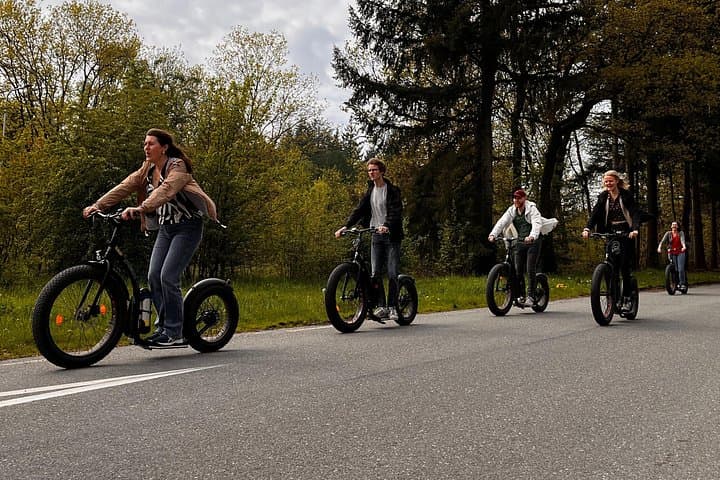 Veluwe Fat E-Kick Bike Tour: App-Guided Puzzle Ride Through Dutch Heath and Sand photo 4