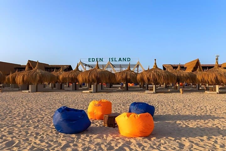 Eden Island Full-Day Boat Trip from Hurghada — Snorkel, Beaches & Buffet Lunch photo 4