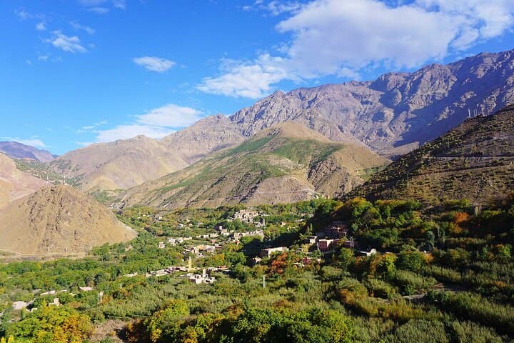Three Valleys Day Trip — Ourika Valley Waterfalls, Lalla Takerkoust & Agafay Camel Ride