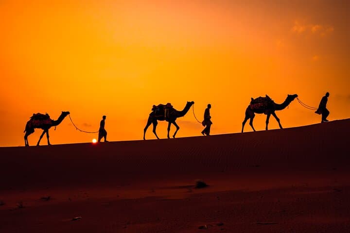Sunset Camel Ride and Traditional Dinner in Morocco's Agafay Desert photo 6