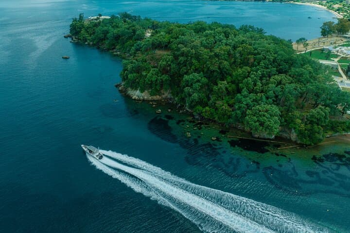 Private Half-Day Speedboat Cruise in Corfu — Secluded Bays, Snorkel Stops & SUP photo 2