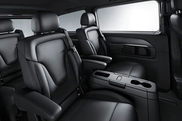 Private Luxury Transfer from Dubai World Central (DWC) to Dubai - Mercedes V-Class photo 3