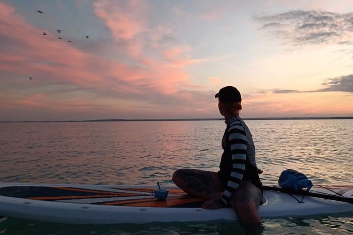 Sunrise Paddleboard in Bacalar Lagoon with Coffee & Breakfast photo 5