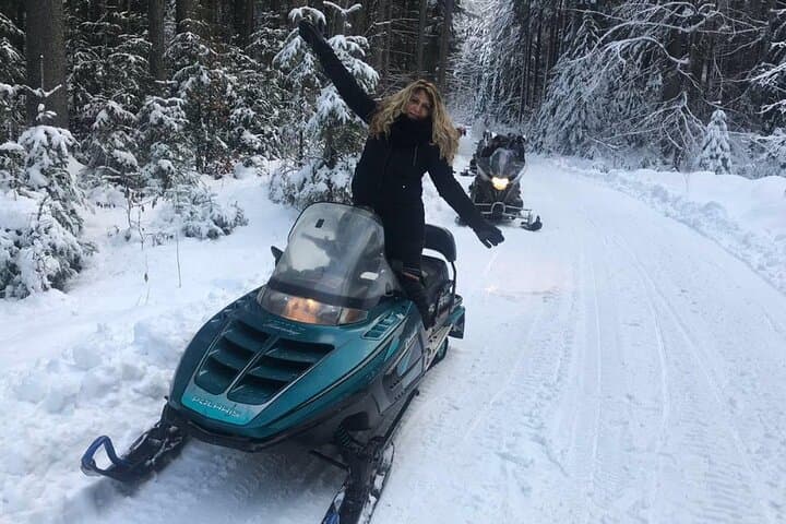 Carpathian Snowmobile Adventure: Full-Day Private Ride from Bucharest photo 3