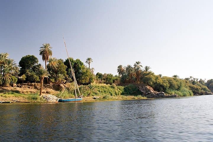 Aswan Felucca Ride and Kitchener Island Botanical Gardens: Private Nile Sailing Tour