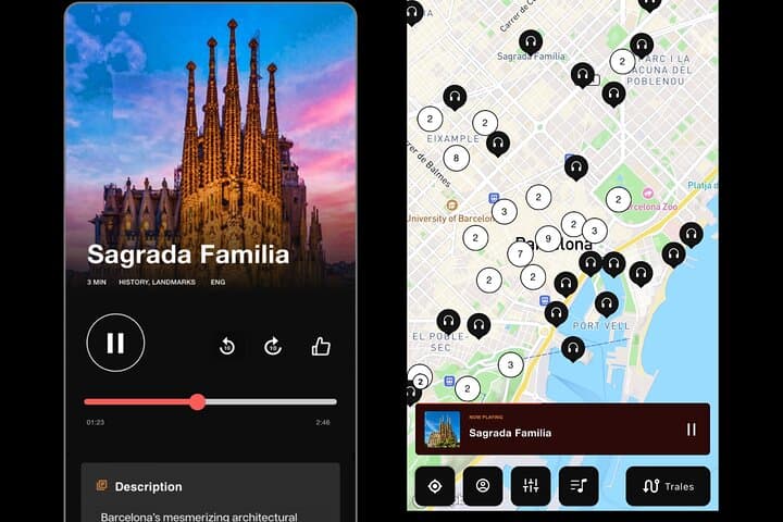 Listen-and-Wander: Self-Guided Barcelona Audio Tour with 150+ Stories photo 3