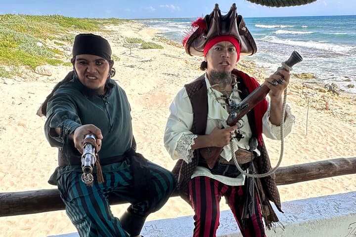 Pirate Tequila Tasting & Beach Lunch in Cozumel with Captain Draco photo 4