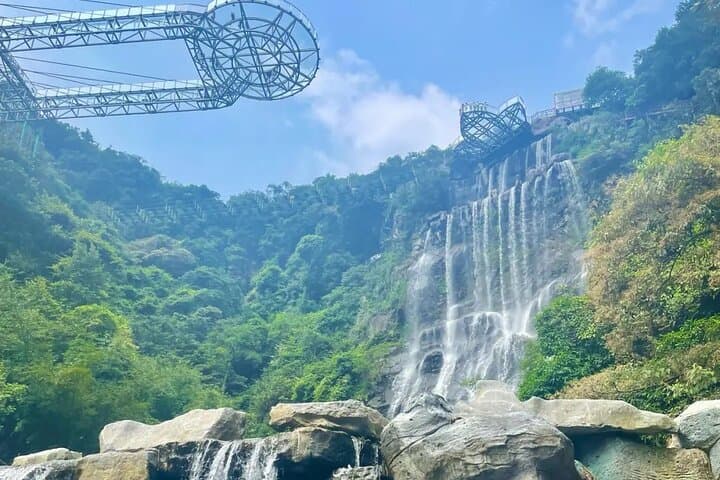 Gulong Gorge Glass Skywalk Bridge Private Tour — Skywalk & Waterfall Views from Guangzhou photo 6