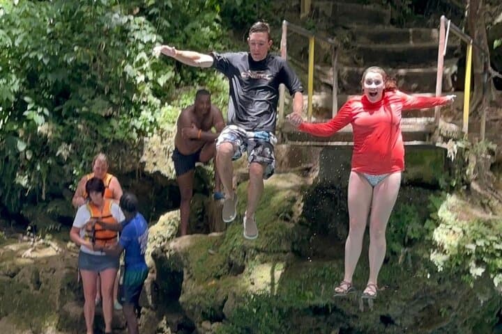 Blue Hole & Dunn's River Falls: White River Tubing Day Trip with Lunch photo 2