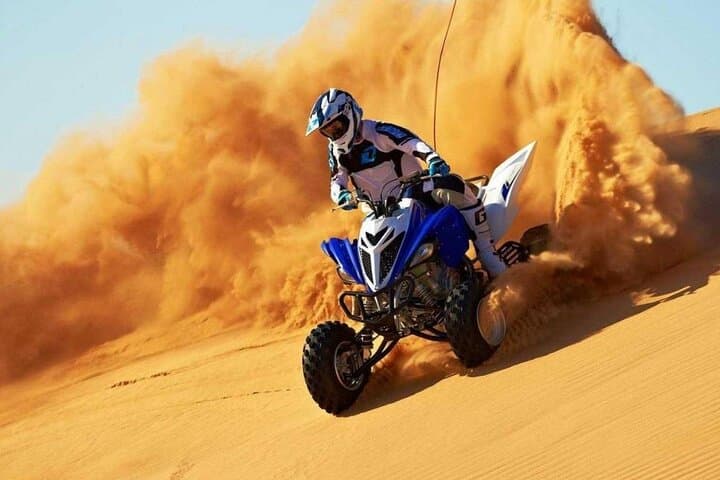 Dubai Desert Safari: Private 4x4 Dune Ride, 30-Min Quad & Camel Experience photo 2
