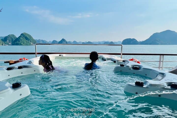 Halong Bay Day Cruise on IRIS: Jacuzzi, Sung Sot Cave & Ti Top Island photo 3