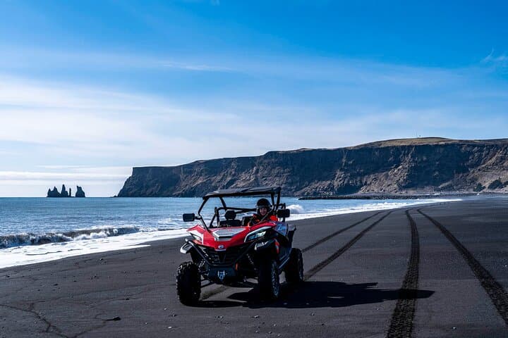 Private South Coast & Black Beach Buggy Tour — Seljalandsfoss, Reynisfjara & Sólheimajökull photo 1
