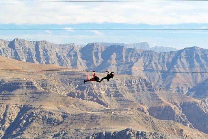 Jebel Jais Zipline Private Tour from Dubai — Ride the World’s Longest Zipline photo 3