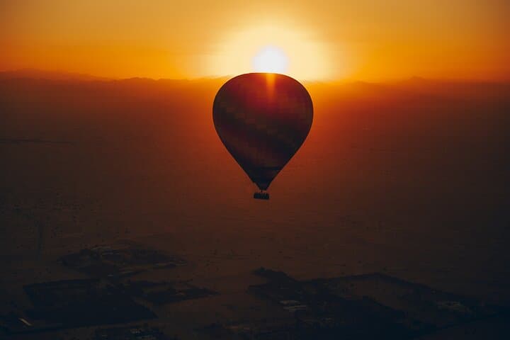 Sunrise Hot Air Balloon Ride and Bedouin Breakfast in Dubai Desert photo 1