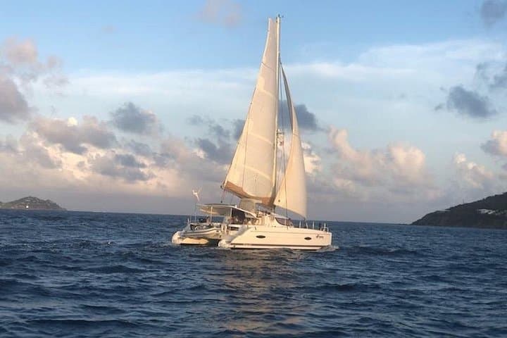 Sunset Catamaran to Pizza Pi: Snorkel, Pizza & Champagne in the Pillsbury Sound photo 3