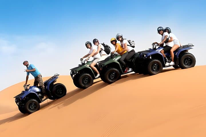 Red Dunes Desert Safari in Dubai: ATV, Sandboarding, Camels & VIP Buffet photo 4