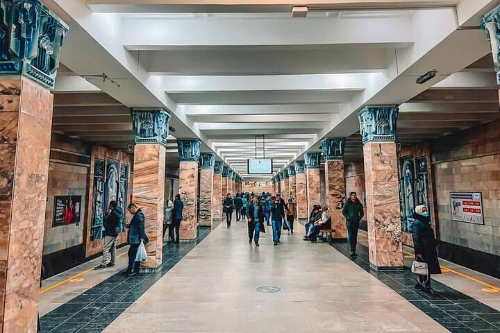 Tashkent Soviet Modernism Walking Tour: Subway Stations & Architectural Highlights photo 4