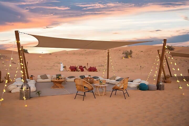 Dubai Red Dunes Private Desert Safari: 4x4 Dune Bashing, Falcons & Starlit Dinner photo 3