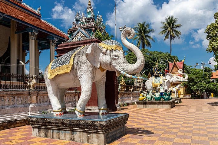 Half-Day Private Tour to Battambang from Siem Reap — Bamboo Train, Wat Banan & Killing Caves photo 1