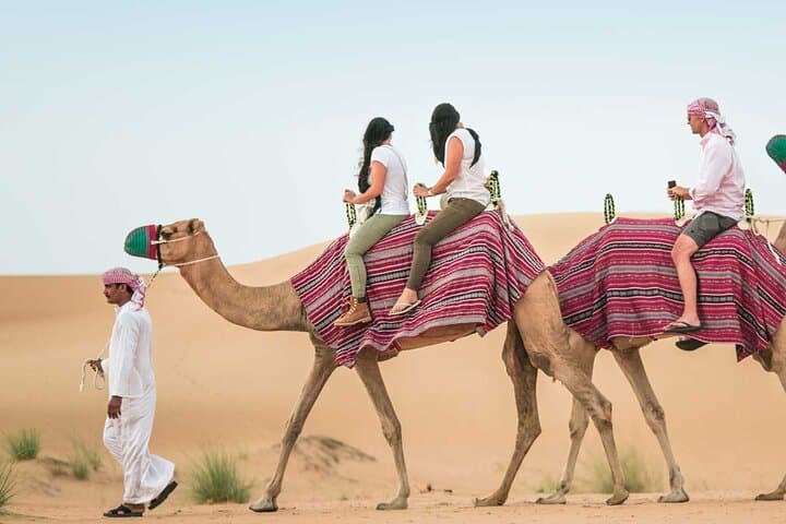 Dubai Desert Safari with Dune Bashing, Camel Ride & BBQ Dinner photo 3