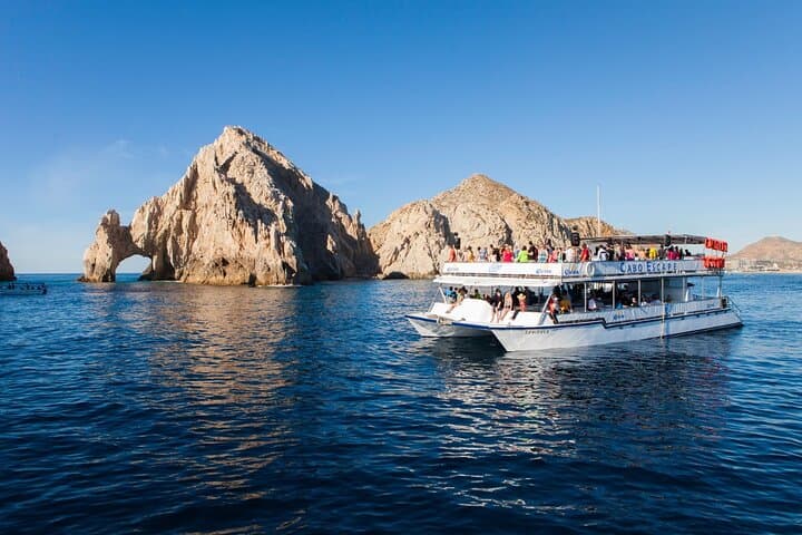 Cabo San Lucas Whale Watching by Double‑Decker Catamaran — El Arco Views & Breakfast photo 2