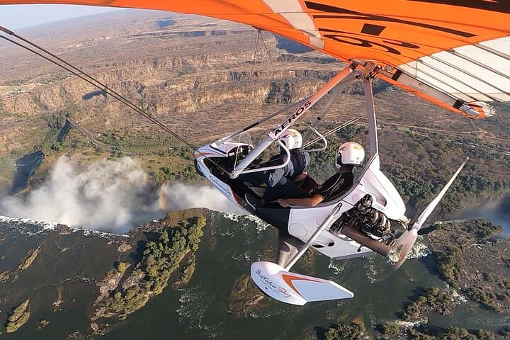 Microlight Flight Over Victoria Falls — 15-Minute Aerial Tour of Mosi-oa-Tunya