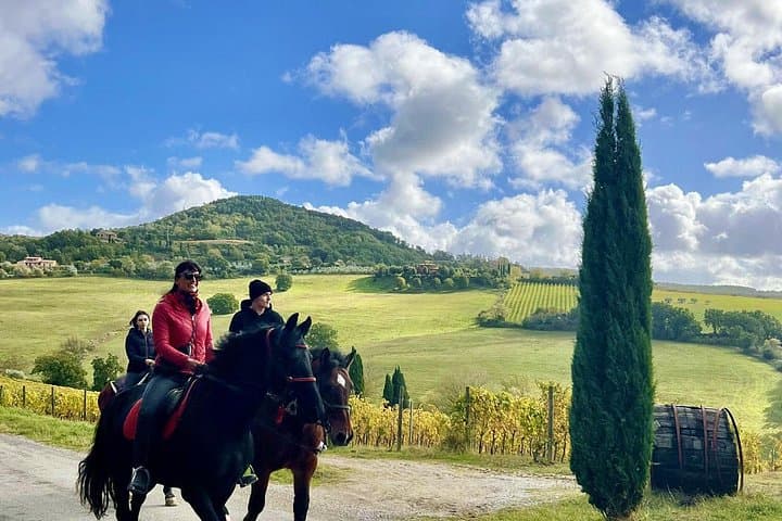 Horseback Riding in Montepulciano: Tuscan Countryside Ride & Farm Lunch photo 1