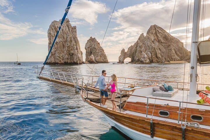 Cabo San Lucas Sunset Sail & Dinner at the Arch — Live Music and Premium Bar