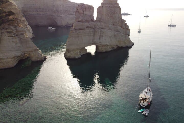 Sail Milos: Private Day Cruise to Kleftiko, Sikia & Kalogries photo 3