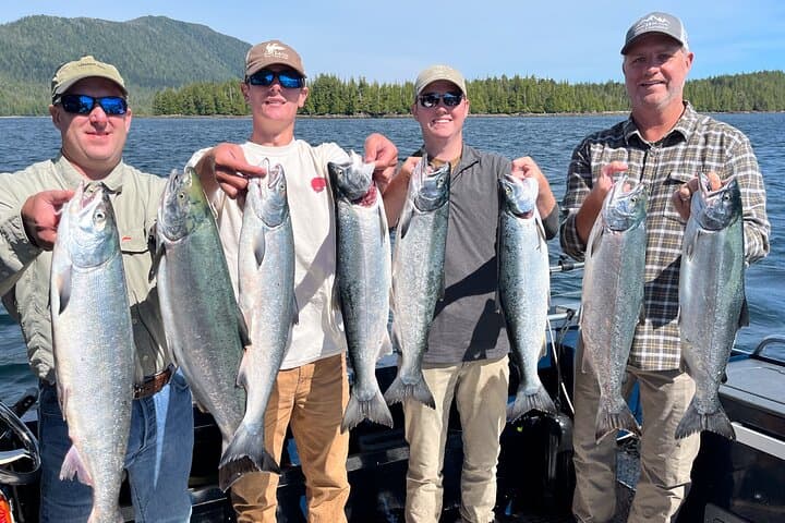 Private Ketchikan Salmon Fishing & Wildlife Viewing Charter photo 3