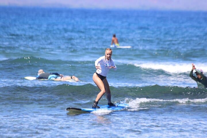 Private Surf Lessons in Lahaina: 90-Minute Coaching at Puamana Beach photo 3