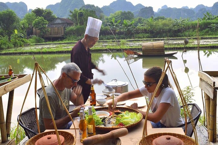 Hands-On Vietnamese Cooking and Buffalo Cave Visit in Ninh Binh