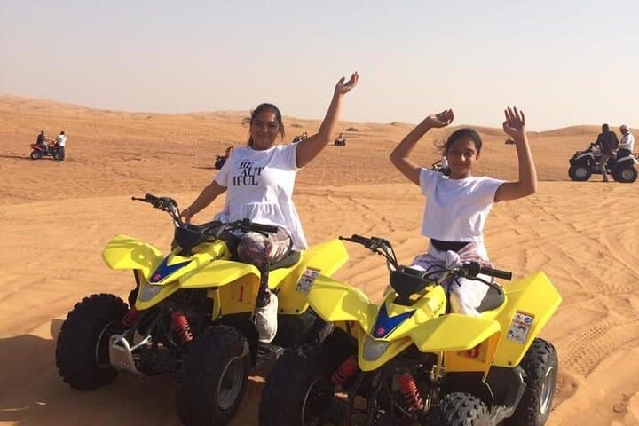 Red Dunes After Dark: Dubai Evening Safari with Quad Biking, VIP BBQ & Live Shows photo 2